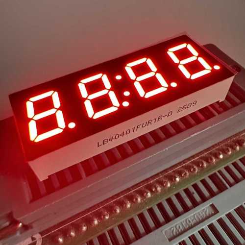 Màn hình LED 7 đoạn 0,4 inch 4 chữ số màu đỏ siêu sáng, cực âm chung 16 chân dùng cho các thiết bị gia dụng
