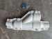 PVC Pipe Fittings Durable Connector Moulded Custom-Made PVC Accessories Customizable Sizes for Drainage
