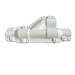PVC Pipe Fittings Durable Connector Moulded Custom-Made PVC Accessories Customizable Sizes for Drainage