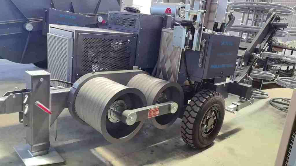 2 Conductors stringing equipment and tools exported to South America
