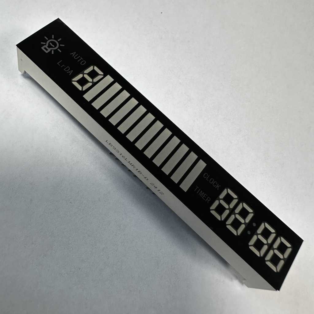 modulo display LED a 7 segmenti ad alta visibilità per cappe da cucina