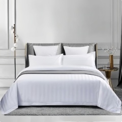 High Quality Hotel Bed Linen Set 4PCS Soft and Durable Cotton Bedding for Resorts and Guesthouses