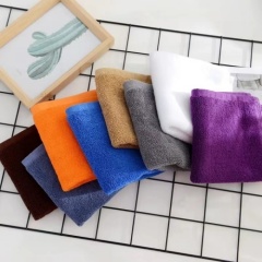 Commercial Hotel Restaurant Absorbent Small Towels Lint Free Multi Colors Cleaning Cloth Wholesale