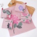 Pure Cotton Gauze Vintage Floral Face Towel Soft Skin Friendly Hand Towel Absorbent No Shedding Square Towel