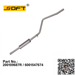 Exhaust Pipe 200109687R / 6001547674 For Renault Largus / Logan / K7J / K7M