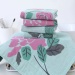 Premium Cotton Gauze Large Square Towel Baby Face Towel with Hanging Loop Kids Saliva Towel