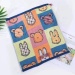 100 Percent Cotton Cartoon Kids Towel Breathable Muslin Soft Washcloth for Baby Child or Travel Use