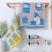 Cartoon Print Muslin Cotton Baby Towel Multi Layer Soft Face Hand and Saliva Cloth for Infant and Kids