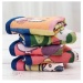 Soft Absorbent Cartoon Baby Face Towel with Hanging Loop Small Washcloth for Home Use
