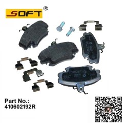 Front Brake Pads 410602192R For Renault Largus / Logan K4M / K7M / K7J / K9K / D4F