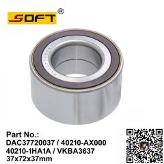 Wheel Bearing DAC37720037 / 40210-AX000 / 40210-1HA1A / VKBA3637 For Renault Largus / Logan K4M / K7J / K7M / K9K