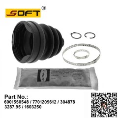 Driveshaft Boot Kit 6001550548 / 7701209612 / 304878 / 7701209925 / 7701209929 / 3287.95 / 1603250 For Renault Largus