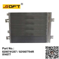 Condenser - Air Conditioning 8200741257 / 921007794R / 814077 For Renault Largus / Logan / K7M / K7J / K9K / K4M / D4F