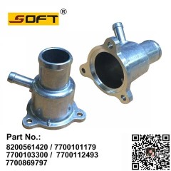 Thermostat Housing - Aluminu 8200561420 / 7700101179 / 7700103300 / 7700112493 / 7700869797 For Renault Largus / Clio