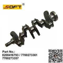 Crankshaft 8200416793 / 7700273361 / 7700273357 For Renault Largus / Clio / Kangoo / K4M / K4J