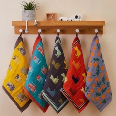 Double Layer Muslin Cotton Baby Face Towel Soft Absorbent Washcloth for Infant Baby Safe Use