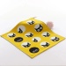 Creative Cartoon Cotton Gauze Hand Towel Soft Breathable Square Cloth for Kids and Home