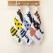 Cartoon Printed Kids Cotton Handkerchief Soft Gentle Fabric Comfortable and Easy to Use