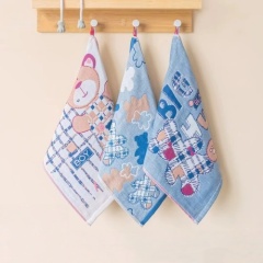 100 Percent Cotton Soft Gauze Towel Kids and Adults Cartoon Face and Hand Towel