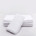Premium White Cotton Towels Fine Woven Soft and Absorbent for Hotel and Bathroom