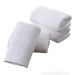 Premium White Cotton Towels Fine Woven Soft and Absorbent for Hotel and Bathroom