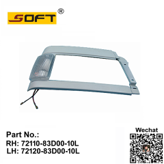 GRILLE COMP-HEAD LAMP RH: 72110-83D00-10L / LH: 72120-83D00-10L FOR DAEWOO DAMAS