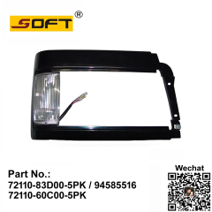 GRILLE COMP-HEAD LAMP RH: 72110-83D00-5PK / 94585516 / 72110-60C00-5PK FOR DAEWOO DAMAS