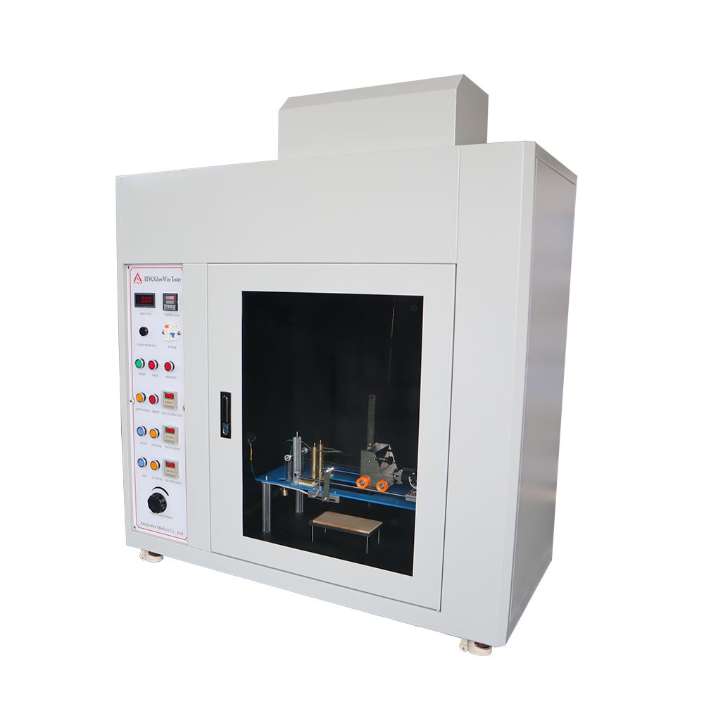 Glow wire tester using digital instrument conttreol system