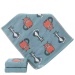Cute Cartoon Cotton Gauze Face Towel Soft Absorbent Washcloth for Couples Adults and Kids