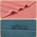 Japanese Cotton Gauze Honeycomb Waffle Towels Soft Quick Dry Customizable Face and Bath Towels
