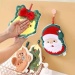 Cute Cartoon and Christmas Hand Towels Soft Absorbent Personalized Custom Towels for Gifts and Home Use