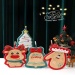 Cute Christmas Cartoon Bear Hanging Hand Towel Thickened Super Absorbent Soft Kitchen Bathroom Household Towel