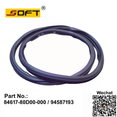 WEATHERSTRIP-REAR DOOR WINDOW 84617-80D00-000 / 94587193 FOR DAEWOO DAMAS