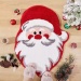 Christmas Tree Bathroom Absorbent Mat Soft Non Slip Holiday Floor Rug for Bathroom Bedroom Entryway