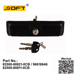 CYLINDER SET-BACK DOOR LOCK 82500-80821-0CB / 96618646 / 82500-80811-0CB FOR DAEWOO DAMAS