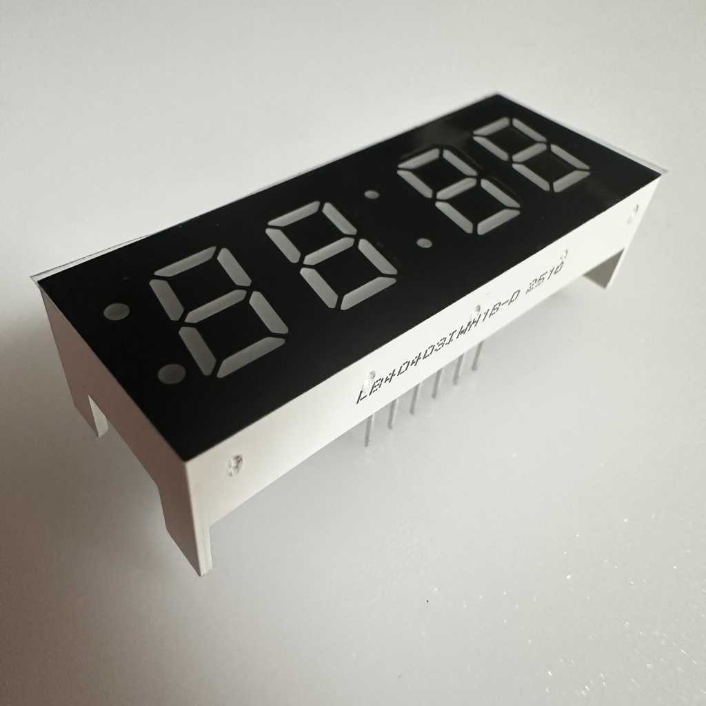 Ultra bright white 4 Digit 7 Segment LED Display common anode for Washing machine controller