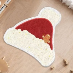 Custom Embroidered Hand Towels Cartoon Patchwork & Christmas Design Personalized Color Pattern & Size Options