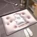Cartoon Diatomaceous Earth Absorbent Mat Quick-Drying Non-Slip and Stylish for Bathroom & Toilet Use