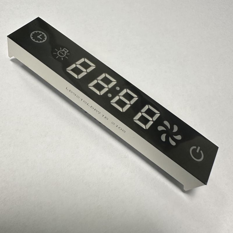 주방 후드 제어용 맞춤형 파란색/빨간색/노란색 7세그먼트 LED 디스플레이 모듈