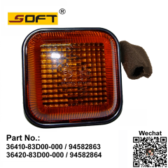 LAMP ASSY-SIDE TURN SIGNAL 36410-83D00-000 / 94582863 / 36420-83D00-000 / 94582864 FOR DAEWOO DAMAS