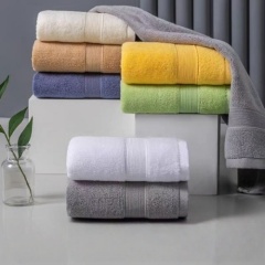 Long Staple Cotton Towel Set Soft and Absorbent Bath Towels for Daily Use Spa Travel