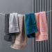 Colorful Pure Cotton Towel and Bath Towel Set Long Staple Cotton Soft Absorbent for Home Hotel and Travel