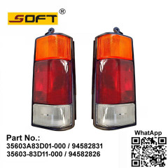 TAIL LAMP ASSY LH 35603A83D01-000 / 94582831 / 35603-83D11-000 / 94582826 FOR DAEWOO DAMAS