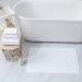 Hotel Bathroom Floor Mat Non-Slip Absorbent Bath Rug for Washroom Use