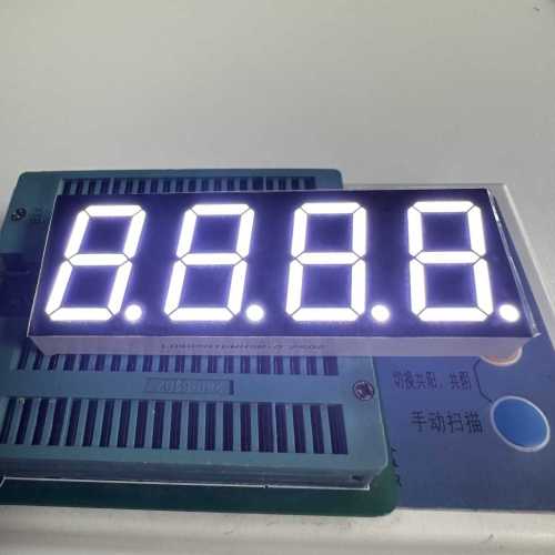 7 Segment LED Display 4 Digit 0.8" Ultra bright White Common Anode for ICP Monitors