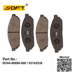 BRAKE PAD 55104-80800-000 / 93742538 FOR DAEWOO DAMAS