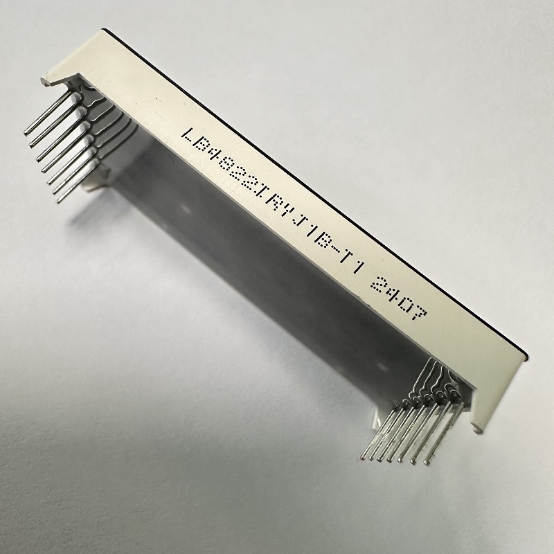 Affichage LED personnalisé 3 chiffres 7 segments rouge/jaune/vert à anode commune pour réfrigérateur