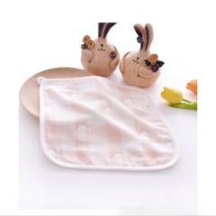 Double Layer Cotton Baby Towel Soft Absorbent Square Towel Safe for Newborns