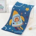 Cotton Hanging Towel Soft Breathable Kitchen Bathroom Hand Towel for Hygienic Cleaning