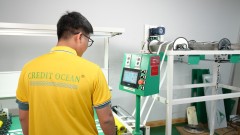 máquina de inspección de cintas de crédito oceánicas